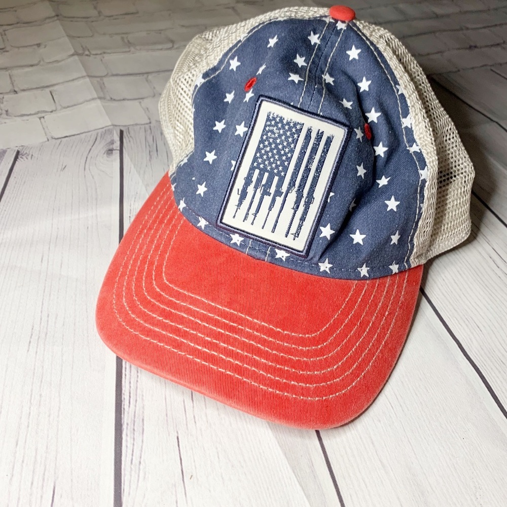 Grunt Style USA Woven Trucker Hat
